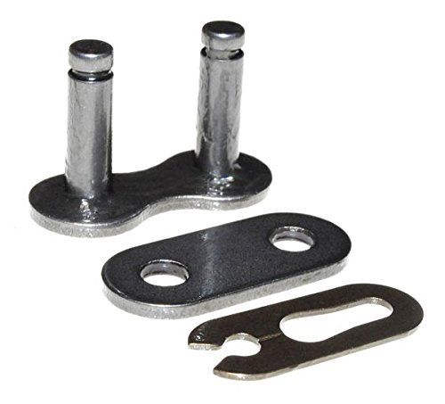 Miniatura 2 de AlveyTech Cadena de bucle abierto 420 para cuatrimotos, motos de cross, karts y mini bicicletas, 5 pies con Master Link