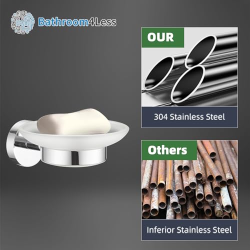 Soak Accessorio Bagno Portasapone da Muro, Design