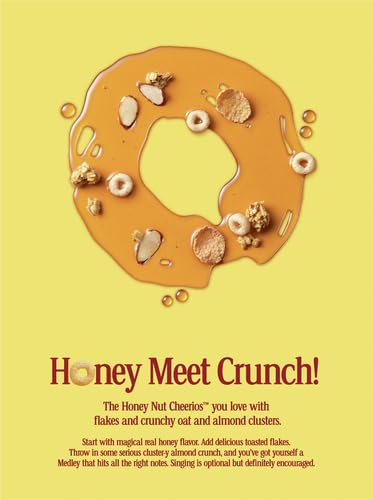 Image of Honey Nut Cheerios Medley Crunch, Cereal with Oats, 20.9 oz