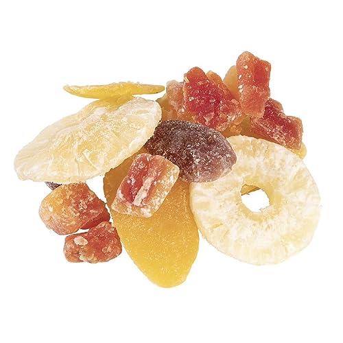 BrandNewCake® Mezcla de Frutas Tropicales 240g - Deliciosa y Natural, Ideal para Postres y Snacks