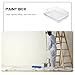 SEWOART 6pcs 9-inch Disposable Paint Tray Liners for Painting Supplies, Plastic Paint Holder Trays with Deep Capacity, Suitable for Rollers and Brushes, Painting Tool Accessories