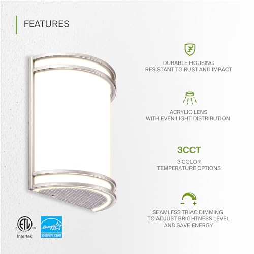 Asd A-LWS-11-D15CC-NK Led Indoor Wall Mount Light Fixture thumb #2