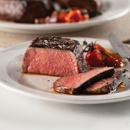 Omaha Steaks Sympathy Care Package (Butcher's Cut Top Sirloins, Beef Sirloin Tips, PureGround® Filet Mignon Burgers, Gourmet Steakhouse Fries, Steakhouse Creamed Corn, and more)