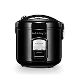 Arrocera 1L hasta 5 tazas de arroz Multi CE04 400W Negro - Viene con una bandeja humeante, taza medidora y espátula!