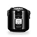 Arrocera 1L hasta 5 tazas de arroz Multi CE04 400W Negro - Viene con una bandeja humeante, taza medidora y espátula!