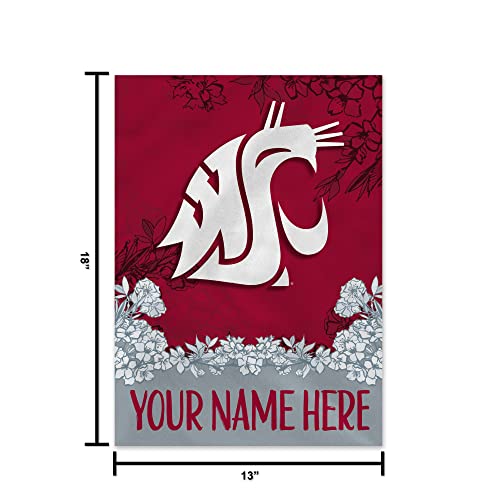 Image of Rico Industries NCAA Standard /Primary Personalized Garden Flag