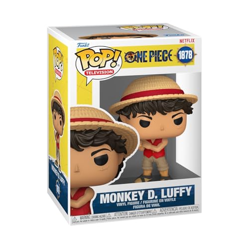 Funko Pop! Television: Netflix - One Piece - Monkey D. Luffy - Figurine en Vinyle de Collection - Idée Cadeau - Produit Officiel - Jouets pour Enfants et...
