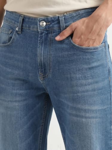 Image of Spykar Men's Chico Relaxed Fit Mid Rise Casual Jeans