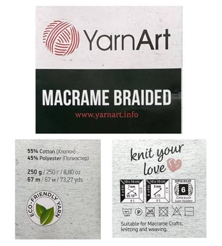Yarn Art Macrame 5MM (753) by YarnArt - Used condition - Image 7