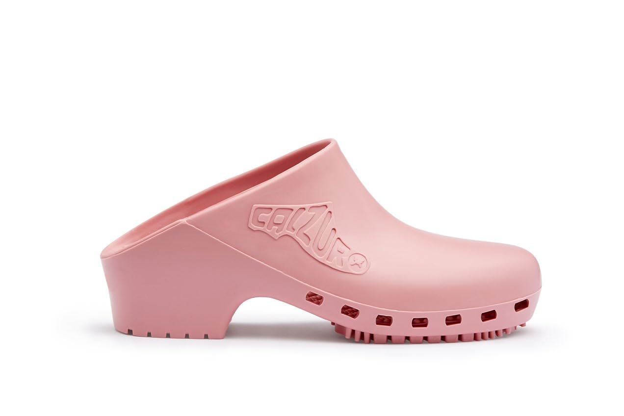 Calzuro - klasyczne buty sanitarne S z otworami bocznymi, profesjonalna jakość CE 37-38
