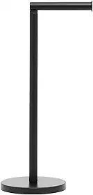 Mimo Style Suporte para Papel Higiênico de Chão em Inox Black
