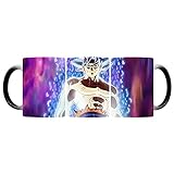 Dragon Ball Farbwechsel Tasse,Lustige Kaffeetasse,magische Kaffeetasse,wärmeempfindliche Tasse,11 Unzen,C