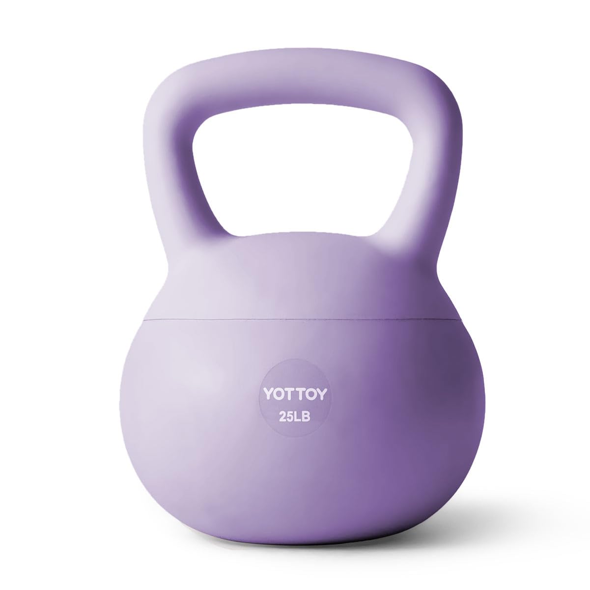YOTTOY Soft Kettlebell,Kettlebell Anti-Slip Grip Weight for Home Workouts, Kettlebells Set Strength and Safety Guaranteed (Purple, 25 LB) โ image 1