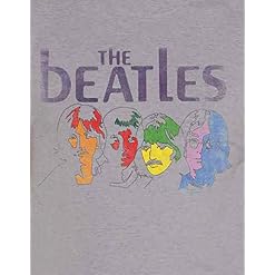 Générique The Beatles T Shirt Blanc Album Back Print Vintage Logo Nouveau Officiel Homme - Les Beatles, Paul McCartney, John Lennon, RIngo Starr, George Harrison Générique The Beatles T Shirt Blanc Album Back Print Vintage Logo Nouveau Officiel Homme – Image 3