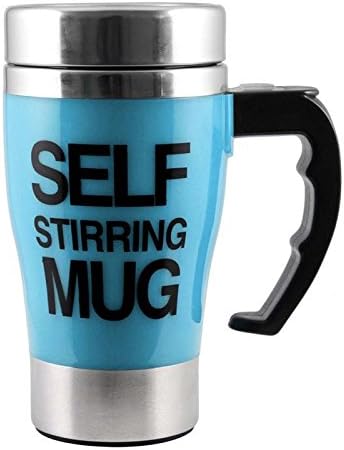Auto Mixing Self Stirring Mug Cup Lazy Work Office Desk Car Gift Stir Tea Coffee[Blue]