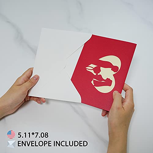 Wedding Pop Up Card, Handmade 3D Greeting Cards With Romantic Bride & Groom Design, For Wedding Party, Engagement, Anniversary, Surprising Present For Couple, Wife Or Husband #TOP6