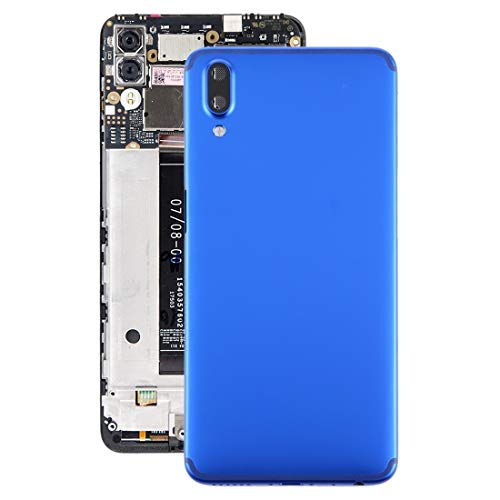 Batterie cache arrière Meizu E3 avec lentille pour réparer un châssis bleu rayé
