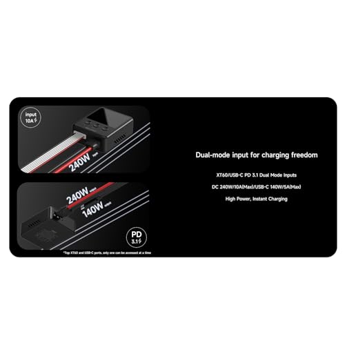 Chargeur Lipo intelligent ISDT 608PD avec USB C 100W de 1S à 6S - 2
