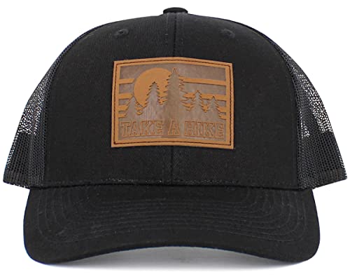 Image of KBETHOS Men's Women's Explore The Outdoors Mountains Scenery Unisex Trucker Baseball Cap