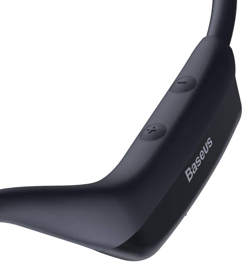 Close-up of volume buttons on Baseus COVO BC10 headset