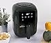 Superchef Freidora sin aceite AR500 AirFryer, 3,5L ,1400W, 6 programas preesteblecidos, Gran pantalla led, táctil, temperatura regulable de 40º a 200º