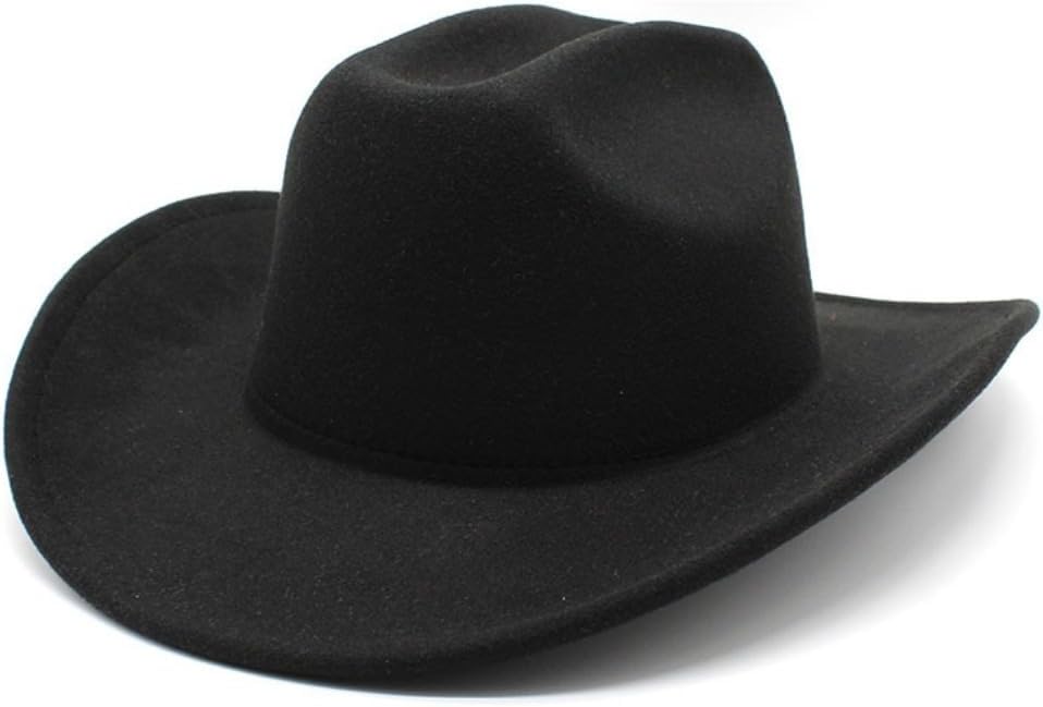 Western Wool Fedora Hat, Camel Color