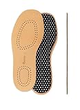 Pedag 1101 Naturally Tanned Leather Insole for Children with Activated Charcoal,US Little Kid 12-13.5/ EU 30/31