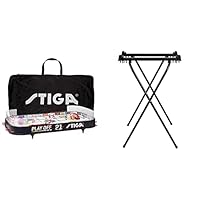 STIGA Eishockey Tischspiel Playoff 21 Hockey Spiel Schweden-Kanada mit Aufbewahrungstasche & Unisex Jugend 71-1938-01 Spielestaender, schwarz, One Size