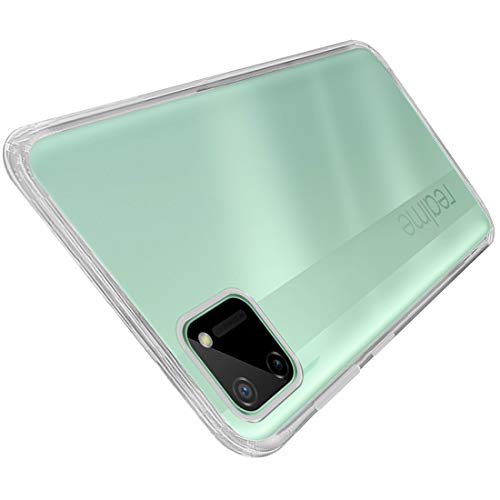 Image of Crystal Clear Back Case for Realme C11 | Raised Bumps for Camera & Screen Protection | Clear Soft Silicone Back Case Cover for Realme C11 (TPU | Transparent)