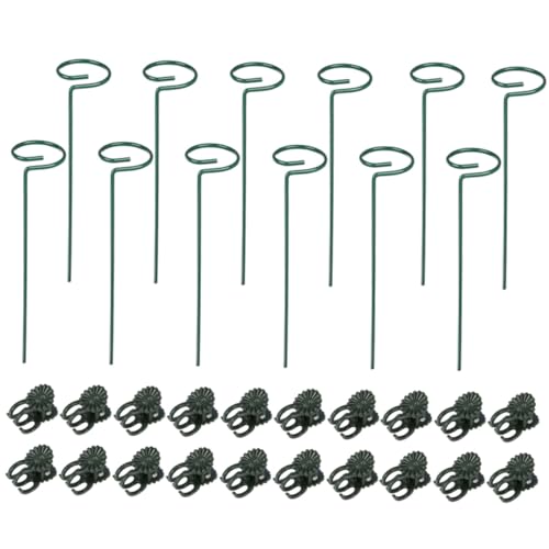 Pinces pour treillis et tuteurs HEMOTON lot de 4 pour redresser les tiges lourdes