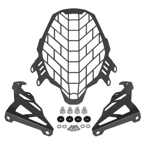 Gril protecteur phare V-STROM DL650 en acier robuste pour moto trail