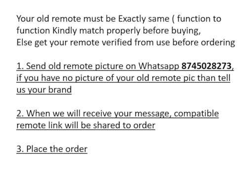 Image of GMQ Air Conditioner Remote Compatible for Haier Ac Remote Control Split / /Window (Your Old Remote Must Be Same) 1 Year Warranty