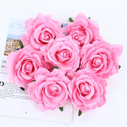 Broches decorativos flor rosa mexicano paquete 9 piezas miniatura 6