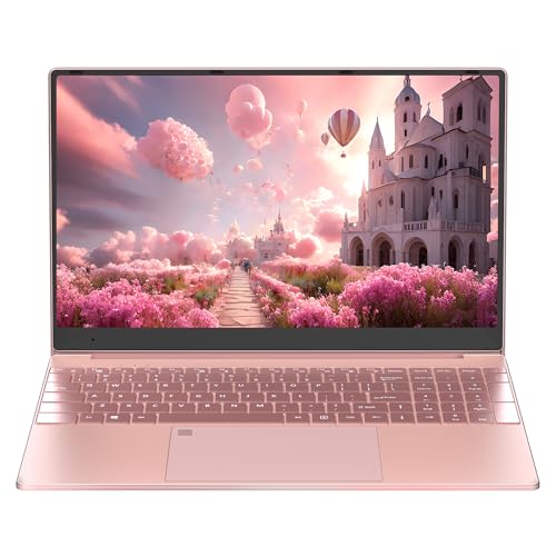 Amazon.co.jp: ZWYING 15.6インチローズゴールドノートパソコン、FHD