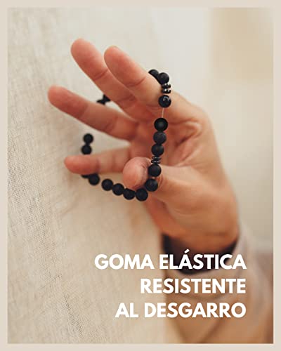 Pulsera Chakra con piedras naturales y lava 41I5d+odXLL. SL1000