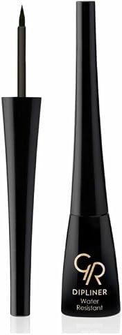 Golden Rose Dipliner - Black - Kolay Uygulanan Derin Siyah Likit Dipliner Eyeliner