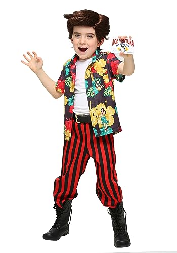 Toddler Ace Ventura Costume with Wig - 2T