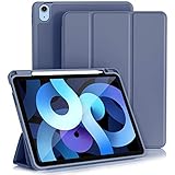 ipad air hülle leder test ◆ Stifthalter & Kabelloses Laden: Mit dieser Abdeckung Kompatibel mit iPad Air 4-Hülle mit Stifthalter, die mit einem Bleistiffloch versehen ist, können Sie Ihren Stift bei Verwendung leicht entfernen. Unterstützen Sie die magnetische Befestigung und das kabellose Laden, ohne den Stift herauszunehmen, und sorgen Sie so für eine bequeme und flexible Lebenserfahrung. (Bleistift ist nicht im Lieferumfang enthalten)