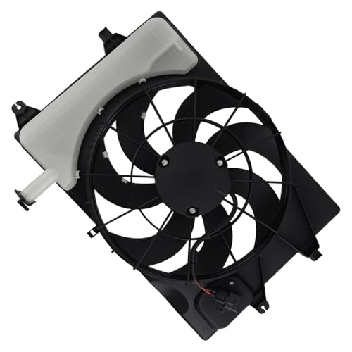 Image of maXpeedingrods Radiator Cooling Fan for Kia Soul 2019, Seltos 2019-2024, Forte 2019-2024, for Hyundai Elantra 2016-2018, GT 2018-2020, Kona 2018-2023, Veloster 2019-2021, 25380J3140 HY3115165
