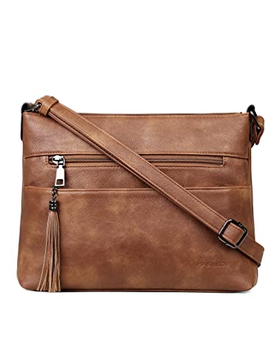 MASINTOR Crossbody Bags for Women, Lightweight Medium Crossbody P...