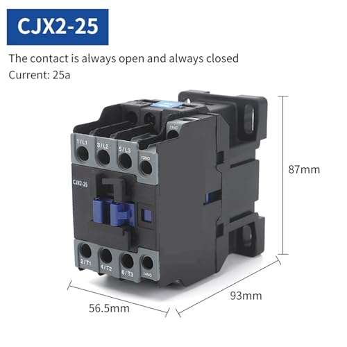 Contacteur triphasé CJX2 pour automatisme de pompe et ventilation