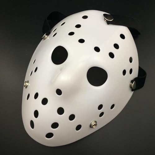 image for JOYFISCO Halloween Mask Horror Hockey Mask Halloween Masquerade Party 