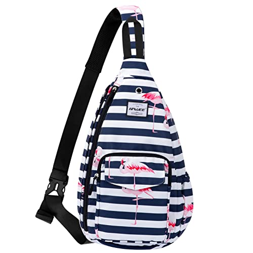 HAWEE Sling Backpack Purse for Women Waterproof Chest Bags