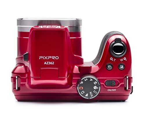 Kodak 16 Astro Zoom Az362 With 3" Lcd, Red (Az362-Rd) #TOP4
