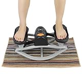 Trainings-Steper, tragbar, kompakt, seitliche Bewegungsmaschine für Heimtraining, effektiv für Knie, Gelenke, Beine, Gesäßmuskeln und Bauchmuskeln, ideal für Step-Fitness