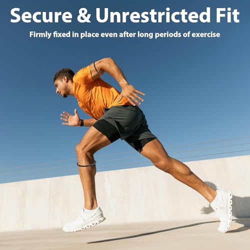 Image of 6 Pcs Silicone Patella Band Knee Band Tendon Support Strap for Sport Brace Basketball Running Hiking Soccer Pain Relief Stabilizer Men Women Stabilization
