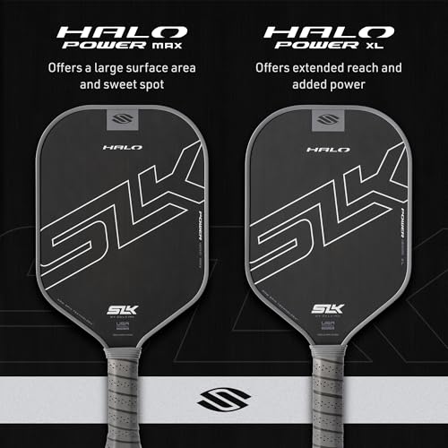 Image of Selkirk Sport SLK Halo Pickleball Paddles | T700 Raw Carbon Fiber Paddle | A pickleball racket with an expanded sweet spot for every skill level, in Power, Pro, or Control styles