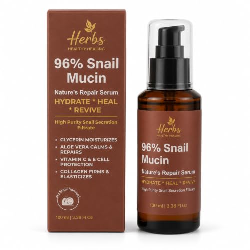 Cornice Herbs Healthy Healing Snail Mucin 96 Essence bottle — the entry-band alternative to the COSRX flagship