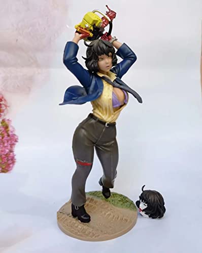 Osmou Anime Figure Leatherface Texas Chainsaw Massacre Q Version Action Figure Gift, Onecolor #TOP1