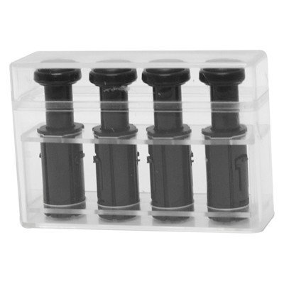 Cando Fabrication Enterprises 10-3755-4 Digi-Flex Multi, 4 Replacement Finger Buttons, Black with Box